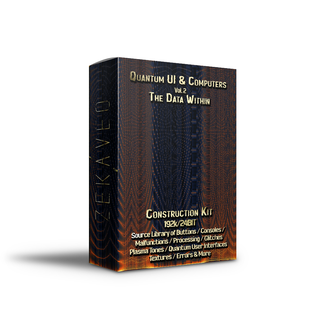 Quantum UI & Computers Vol.2 - The Data Within | Construction Kit 192k