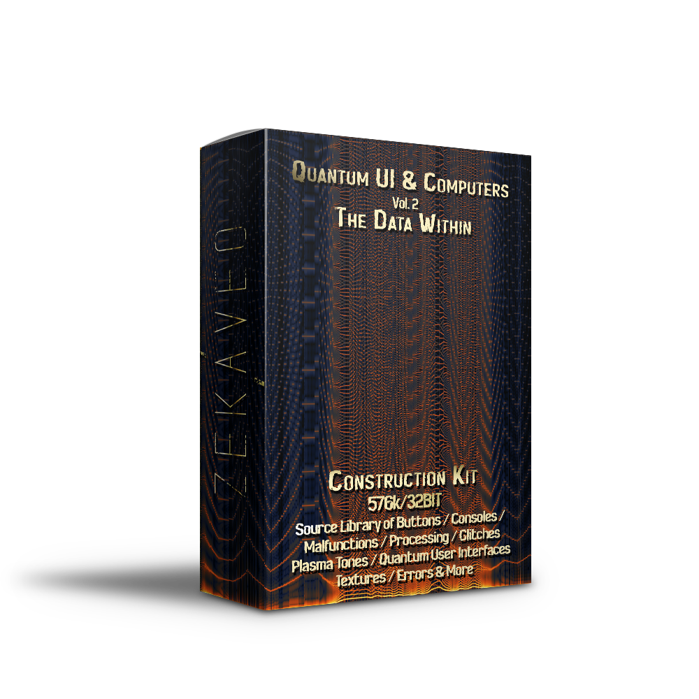 Quantum UI & Computers Vol.2 - The Data Within | Construction Kit 576k