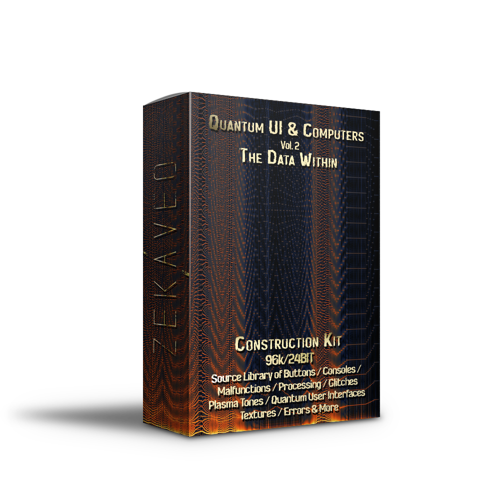Quantum UI & Computers Vol.2 - The Data Within | Construction Kit 96k
