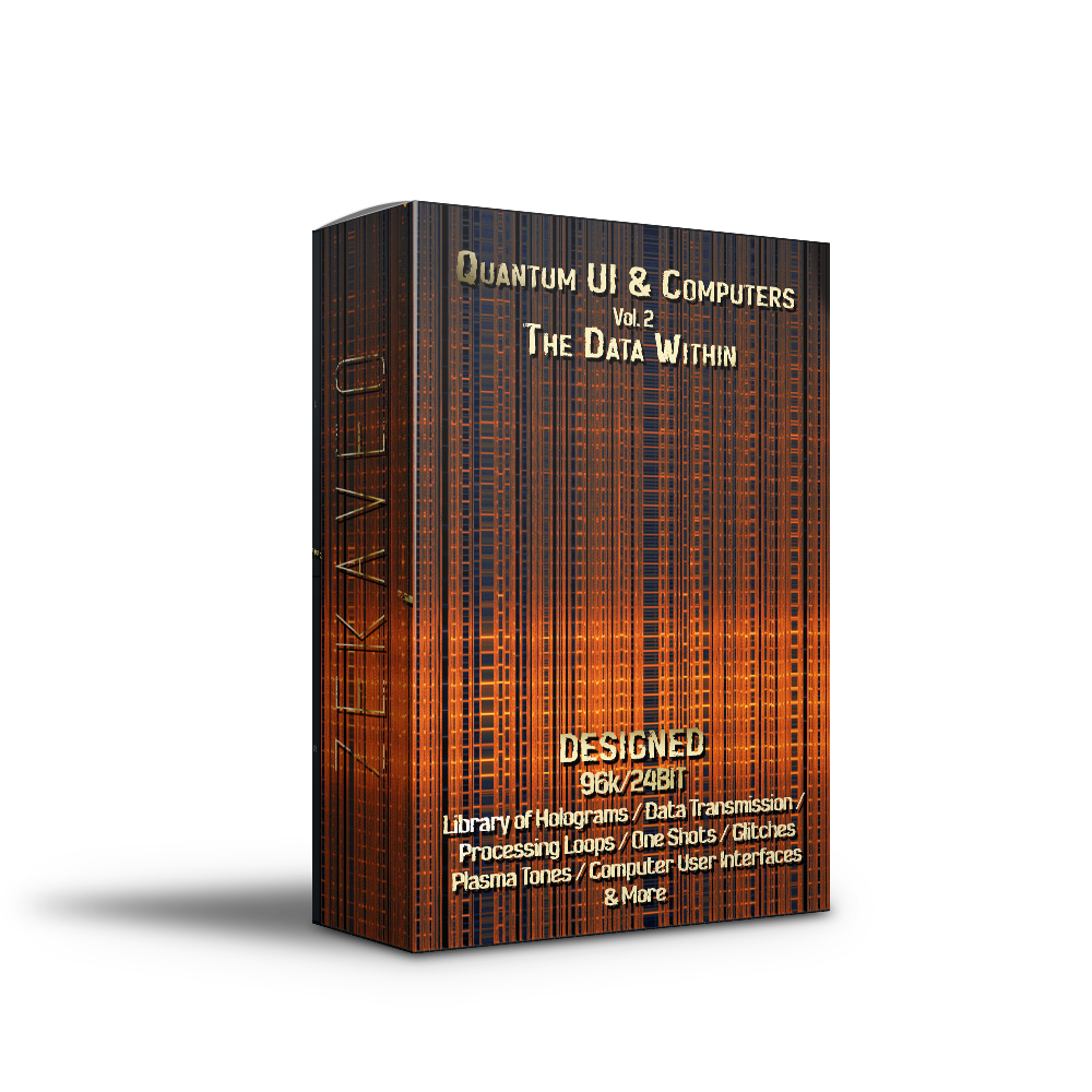 Quantum UI & Computers Vol.2 - The Data Within | Designed Edition