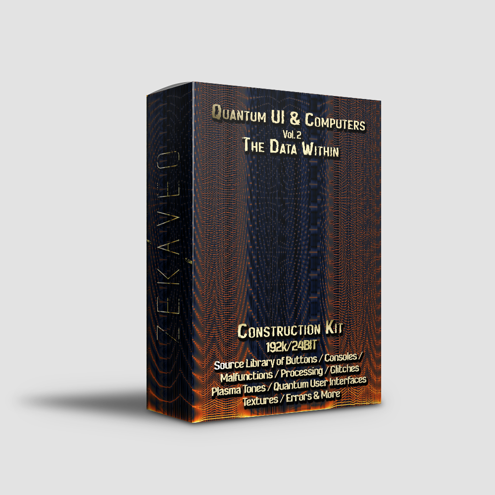 Quantum UI & Computers Vol.2 - The Data Within | Construction Kit 192k