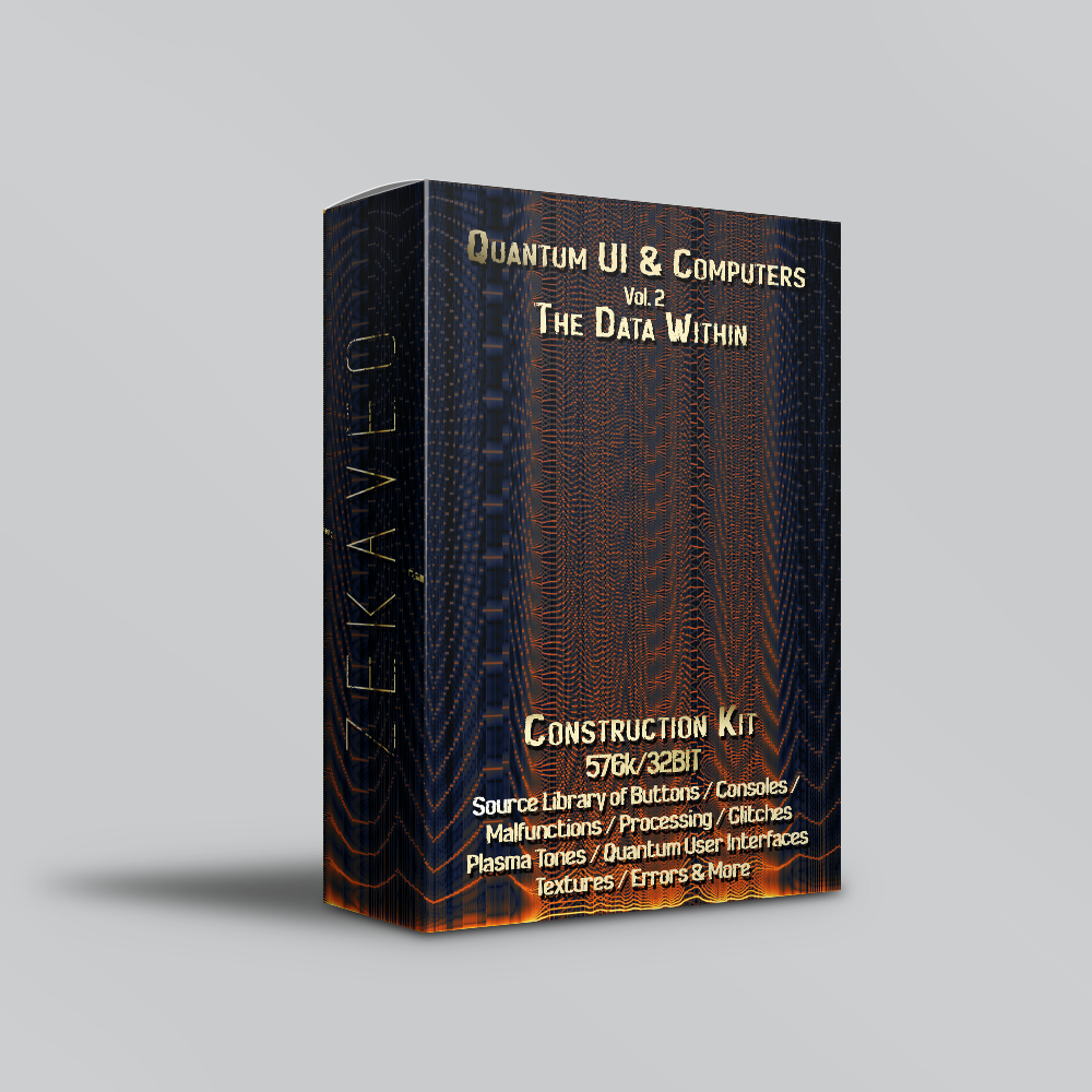 Quantum UI & Computers Vol.2 - The Data Within | Construction Kit 576k