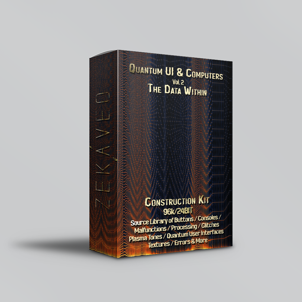 Quantum UI & Computers Vol.2 - The Data Within | Construction Kit 96k