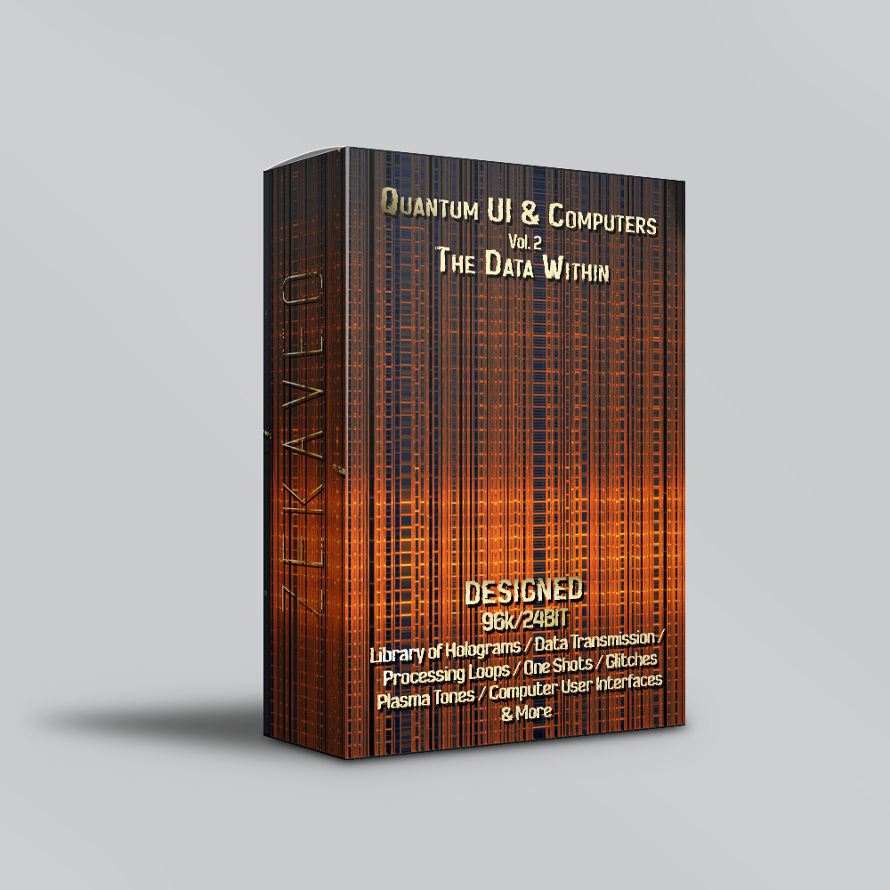 Quantum UI & Computers Vol.2 - The Data Within | Designed Edition